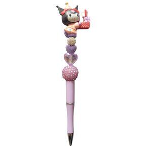 HK birthday beaded pen with replacement ink